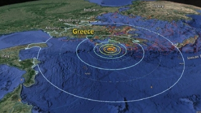 Tërmet me madhësi 4.2 Righter në Kassos të Greqisë