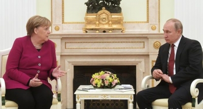 DW: Merkel-Putin, takim krizash në Moskë