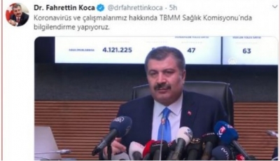 E pranon ministri turk i Shëndetësisë/ Amerikania me banim në Tiranë, u diagnostifikua me koronavirus në spitalet tona