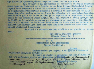 1944/Spiunim komunist ndaj 6 hebrenjve në Tiranë