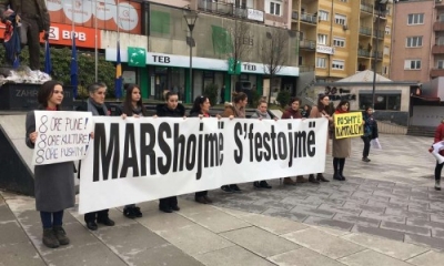 Kosovë, gratë nuk festojnë, marshojnë për 8 mars