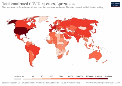 Shkon në 4 milion e 600 mijë numri i rasteve, mbi 300 mijë të vdekur nga COVID-19 në botë