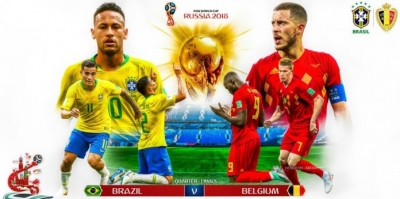 Brazil-Belgjikë, çerekfinalja që garanton spektakël