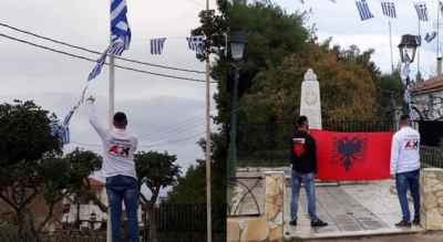 Ngritën flamurin kuqezi në Greqi, arrestohen dy të rinjtë shqiptarë