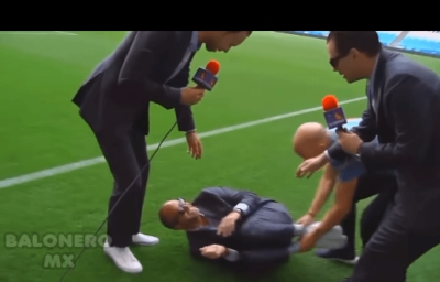 VIDEO/ Do shkriheni duke qeshur, shikoni si tallen gazetarët me Neymar