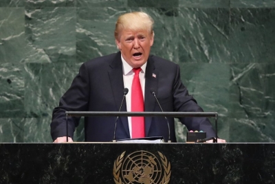 VIDEO/ Fjalimi i fortë i Trump në Asamblenë e Përgjithshme të OKB-së