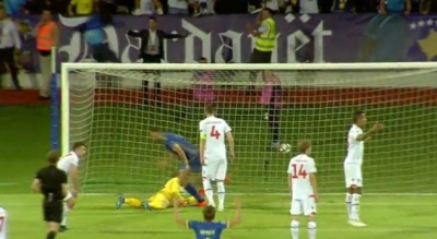 Super Arbër Zeneli shënon supergol, Kosova avancon 2-0