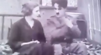 Edhe Charlie Chaplin e bënte shqiponjën në skeçet e tij