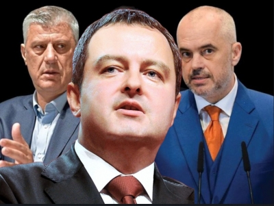 E mbështeten Rama dhe Thaçi/ Daçiç konfirmon projektin serb: Veriu i Kosovës duhet të na kalojë neve
