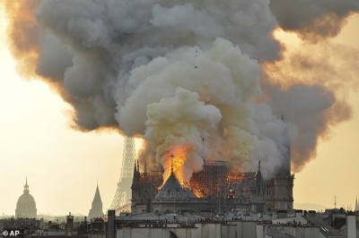 Zbulohet shkaku i djegies së Katedrales Notre-Dame
