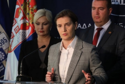 Kryeministrja e Serbisë Bërnabiq, kërkon nga Kosova ta “lë rehat Serbinë Qendrore”