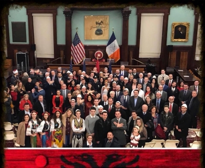 106 vjetori i Pavarësisë, ceremoni në Këshilli e Bashkisë së Nju Jork-ut