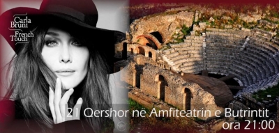 Kantautorja dhe modelja, Carla Bruni vjen në Shqipëri