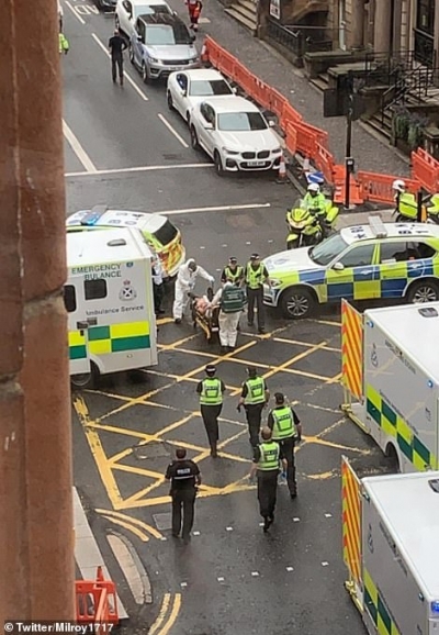 Sulm me thikë në një hotel në qendër të Glasgow,tre të vdekur, gjashtë të plagosur