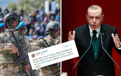 Armëpushim 120 orësh/ Trump zbyth Erdoganin