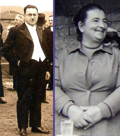 Dr.Jani Melo në vitin 1937 dhe Vitori Çuri në vitin 1978
