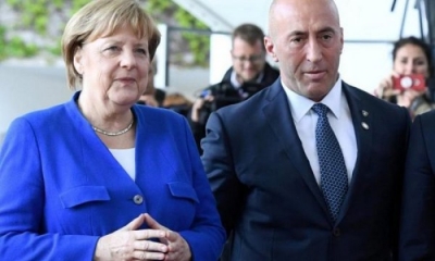 Haradinaj takohet me kancelaren Angela Merkel