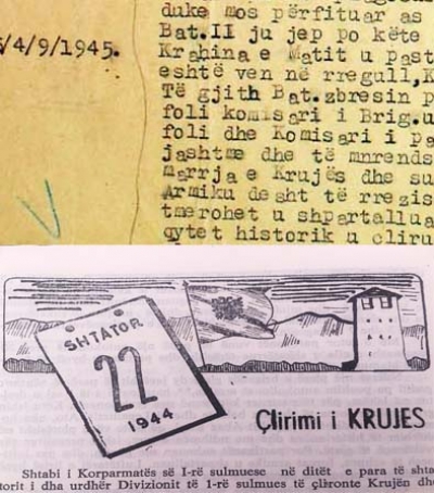 1944/“Çlirimi” i Krujës me disa data