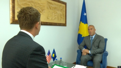 Haradinaj nga Zëri i Amerikës: Aleatët ta ndalin trysninë ndaj Kosovës