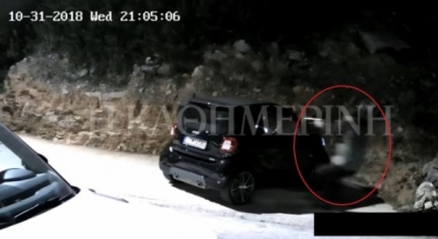Publikohen pamjet e vrasjes së bosit të mafias në Greqi...një shqiptar i dyshuar
