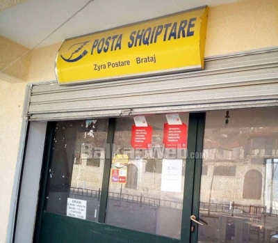 Grabitet arka e filialit të Postës Shqiptare në Vlorë