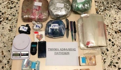 Kapet me 18 kg drogë dhe 30 mijë euro, arrestohet 31-vjeçari shqiptar