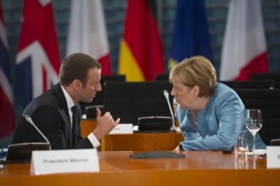 Merkel: Do bisedoj me Macron për të krijuar kushtet për hapjen e negociatave me Tiranën e Shkupin