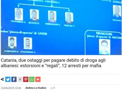 Shkatërrohet grupi i drogës në Itali, trafik narkotikësh edhe me shqiptarët