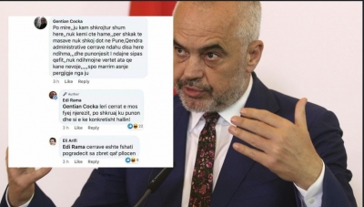 Rama nuk njeh as gjeografine/ Në Çërravë..., Rama: Leri çerrat...