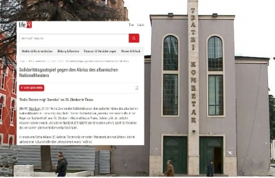 Artistët e Hamburgut në Tiranë në mbështetje të kauzës së Teatrit/ Shfaqja jehonë edhe në mediat gjermane