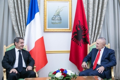 Presidenti Meta takon ish-presidentin e Francës, Nicolas Sarkozy