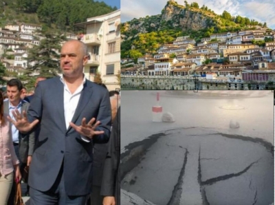 VIDEO/ Ramës i mbesin rrugët rrugëve, ja si përfundon investimi më i madh i qeverisë së tij në Berat