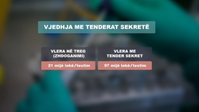 Alibeaj:Vjedhje me tenderat sekretë, një tampon blihet 4 herë më shtrenjtë se tregu