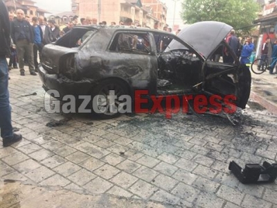 Shkrumbohet makina në Tetovë, në mes të qytetit