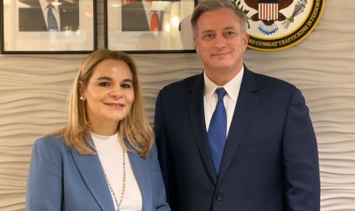 Kryemadhi takon ambasadorin Richmond: E bindur mbi partneritetin me SHBA, për ta bërë Shqipërinë një vend më të sigurt