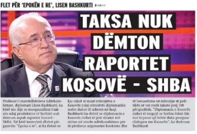 Taksa nuk dëmton raportet Kosovë-SHBA