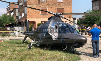 Rrëzohet një helikopter në Korçë