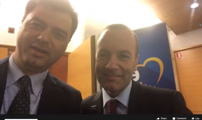 Video/ Basha dhe Weber mesazh për shqiptarët dhe të ardhmen e vendit tonë në BE