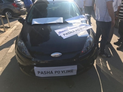 “Na prit, Pasha, po vijmë!” - mesazhe për Ramën nga protestuesit e nisur nga Shkodra (foto)