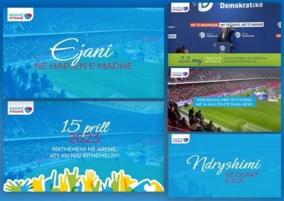 Sot në orën 12:00/ Opozita çel fushatën në stadiumin 'Air Albania'!