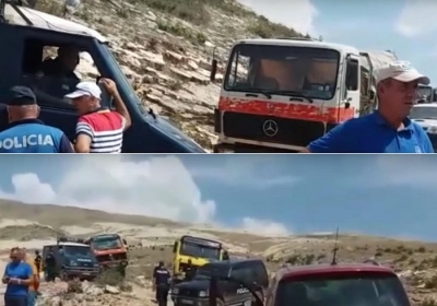 Policia pushton malin e Tomorrit, vë përpara turistë dhe kamionistë