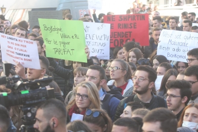 Studentët &quot;pushtojnë&quot; sot Tiranën