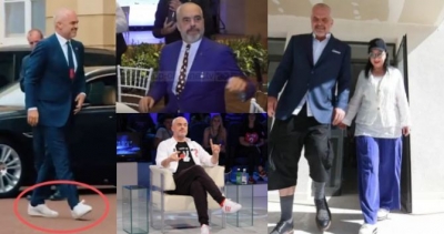 Kryeministër apo kryemodel? Si u bë kravata e Ramës lajm kombëtar 3 orë më parë