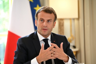 Macron:Marrëveshja e paqes Izrael-EBA një vendim i guximshëm