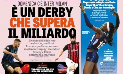 Derbi Inter-Milan, sfidë mes SHBA dhe Kinës