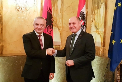 Presidenti Meta, me Kryeparlamentarin austriak: Marrëdhënie të shkëlqyera dypalëshe
