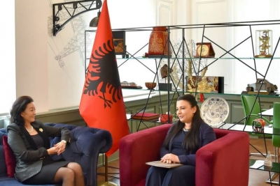 Balluku takon ambasadoren Yuri Kim: Në të ardhmen do na mbështesë për politikat prioritare të zhvillimit