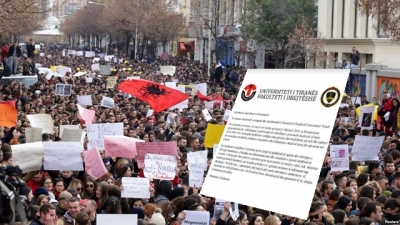 Studentët letër-falenderimi pedagogëve të Juridikut për mbështetjen: Zotohemi se ...