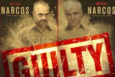 E plotë/ Shfaqet filmi &quot;Narcos&quot; me aktorët Rama, Xhafaj, Tahiri e Habilaj