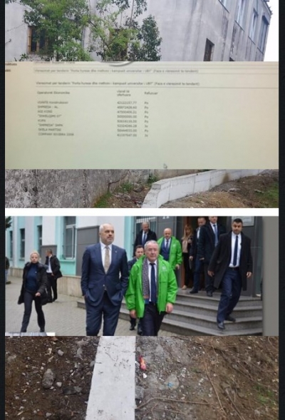 Rektori i Universitetit Bujqesor/ Tender 640 milionë lekë për një mur gjysmë metri